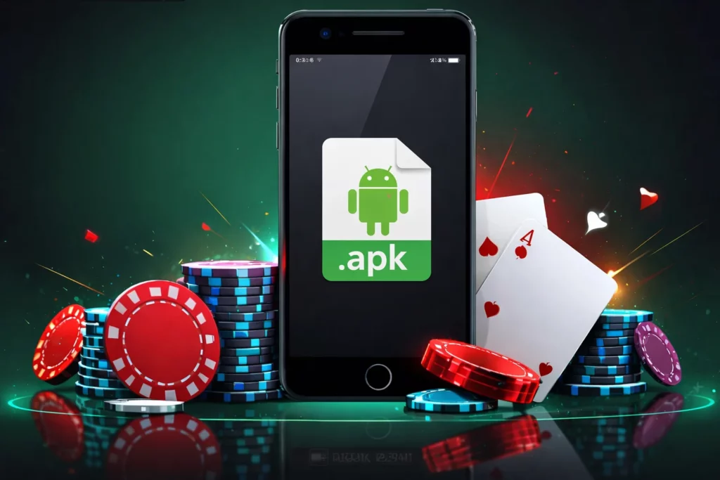 Installation APK file Poker King